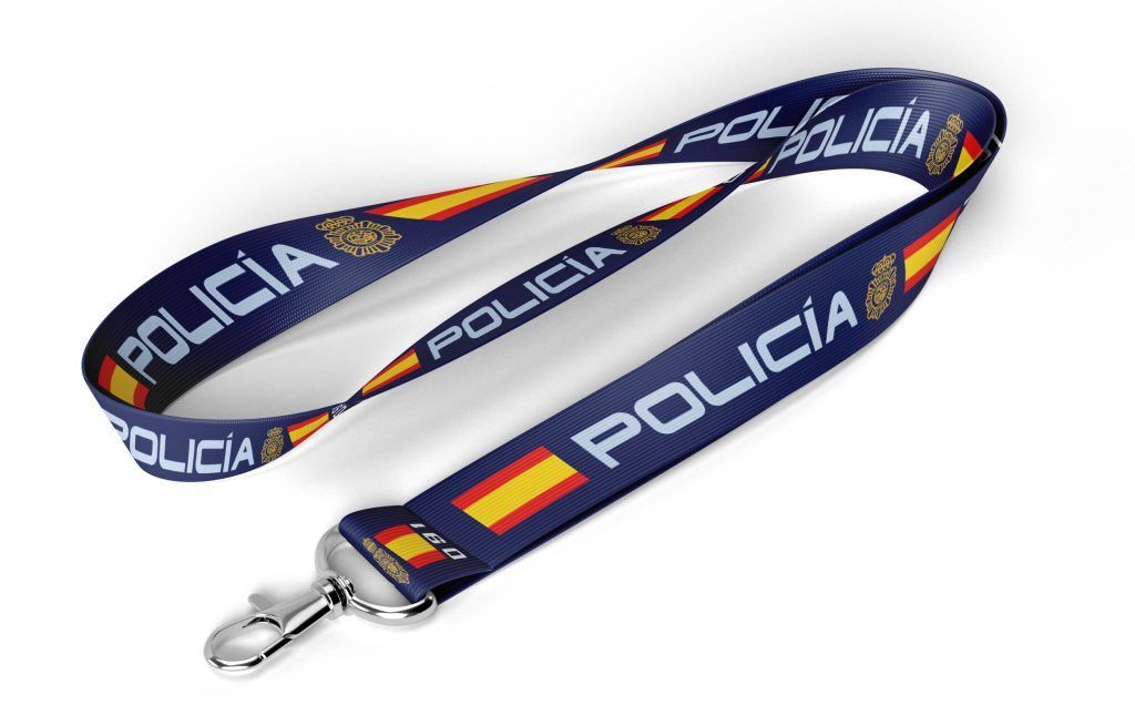 Lanyard Policía Nacional (modelo 2022)