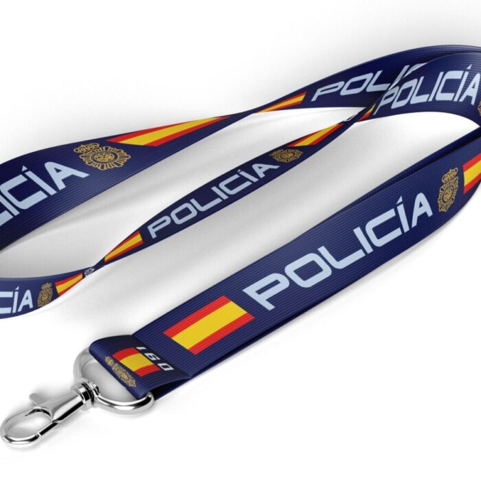 Lanyard Policía Nacional (modelo 2022)