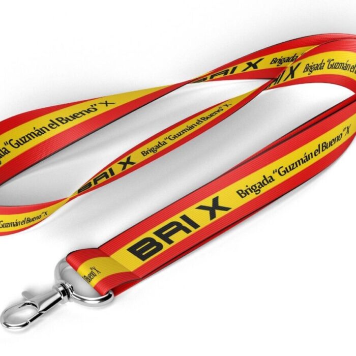 Lanyard personalizado españa ejército policía guardia civil bomberos