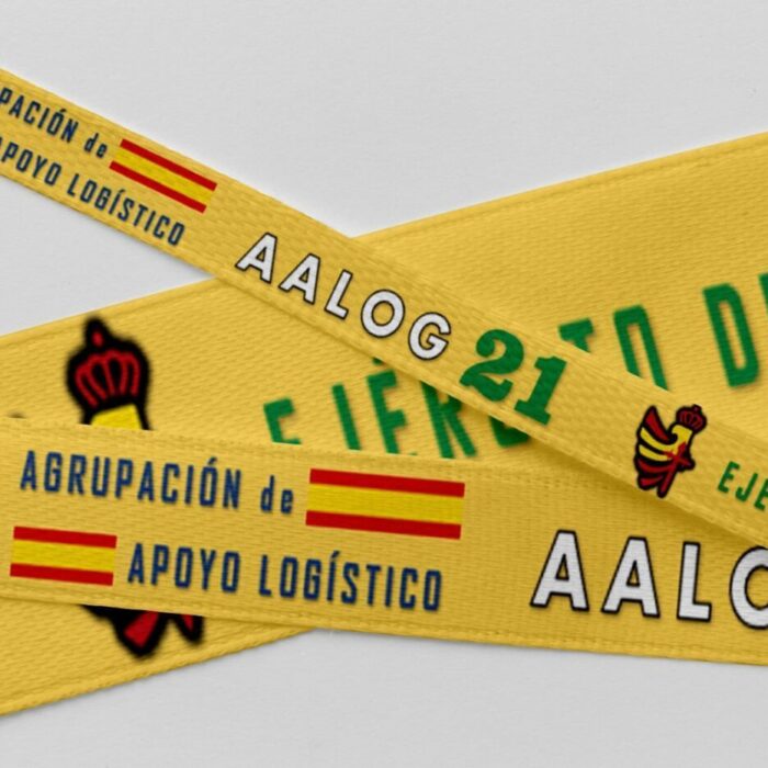 pulsera tela bordada tejida sublimada personalizada