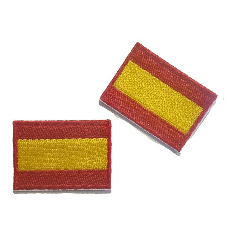 Parche España termoadhesivo