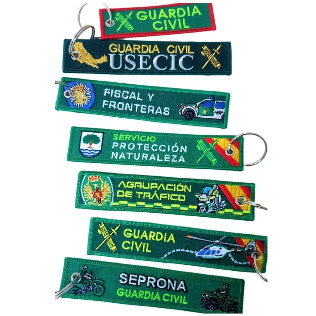 Llavero Guardia Civil- varias especialidades