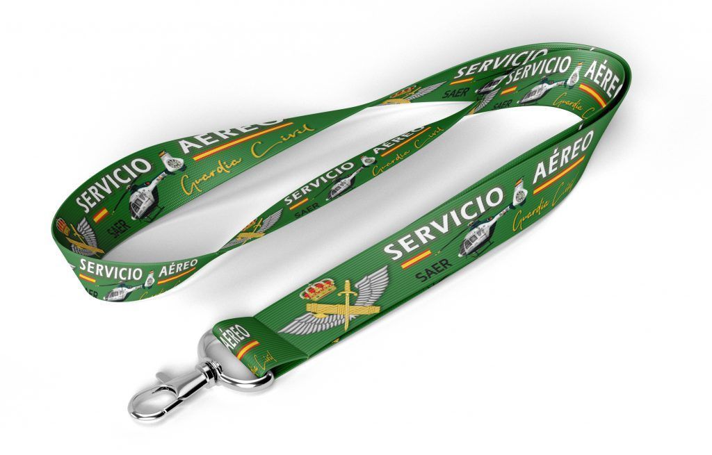 Lanyard Guardia Civil Servicio Aéreo