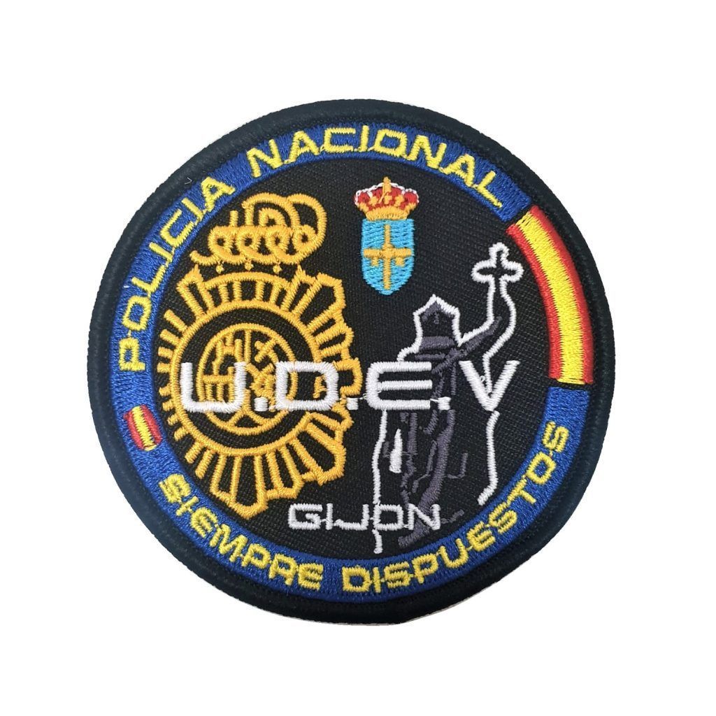 Parche Policía Nacional UDEV Gijón