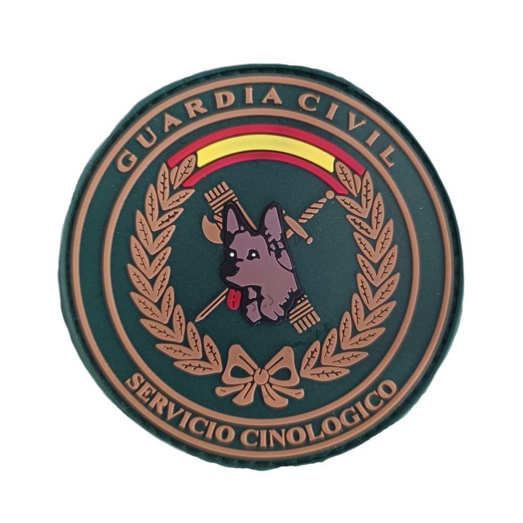 parche pvc servicio cinológico guardia civil