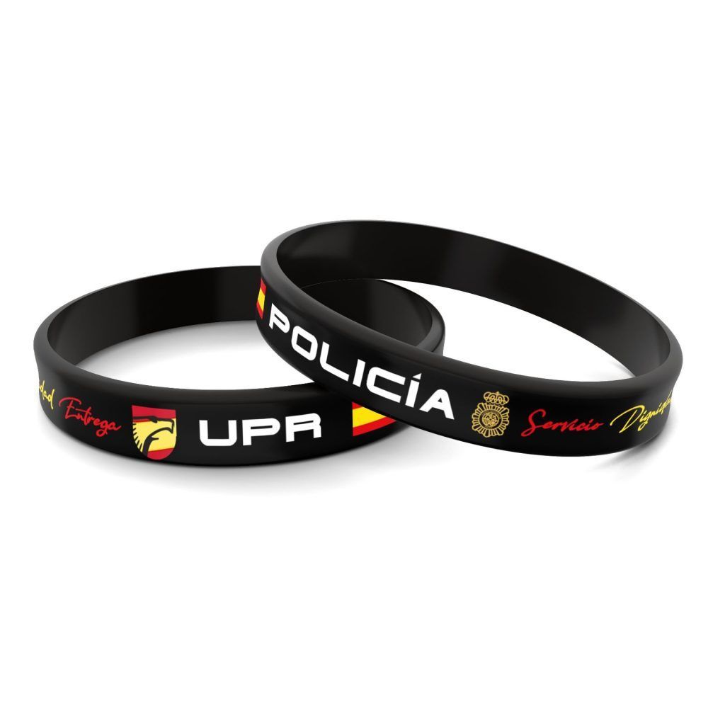 pulsera_silicona_niño_upr_policia_nacional