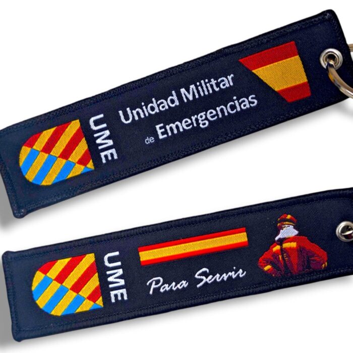 llavero ume unidad militar emergencias para servir
