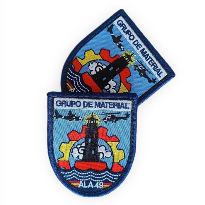 Parche bordado Grupo Material ALA 49