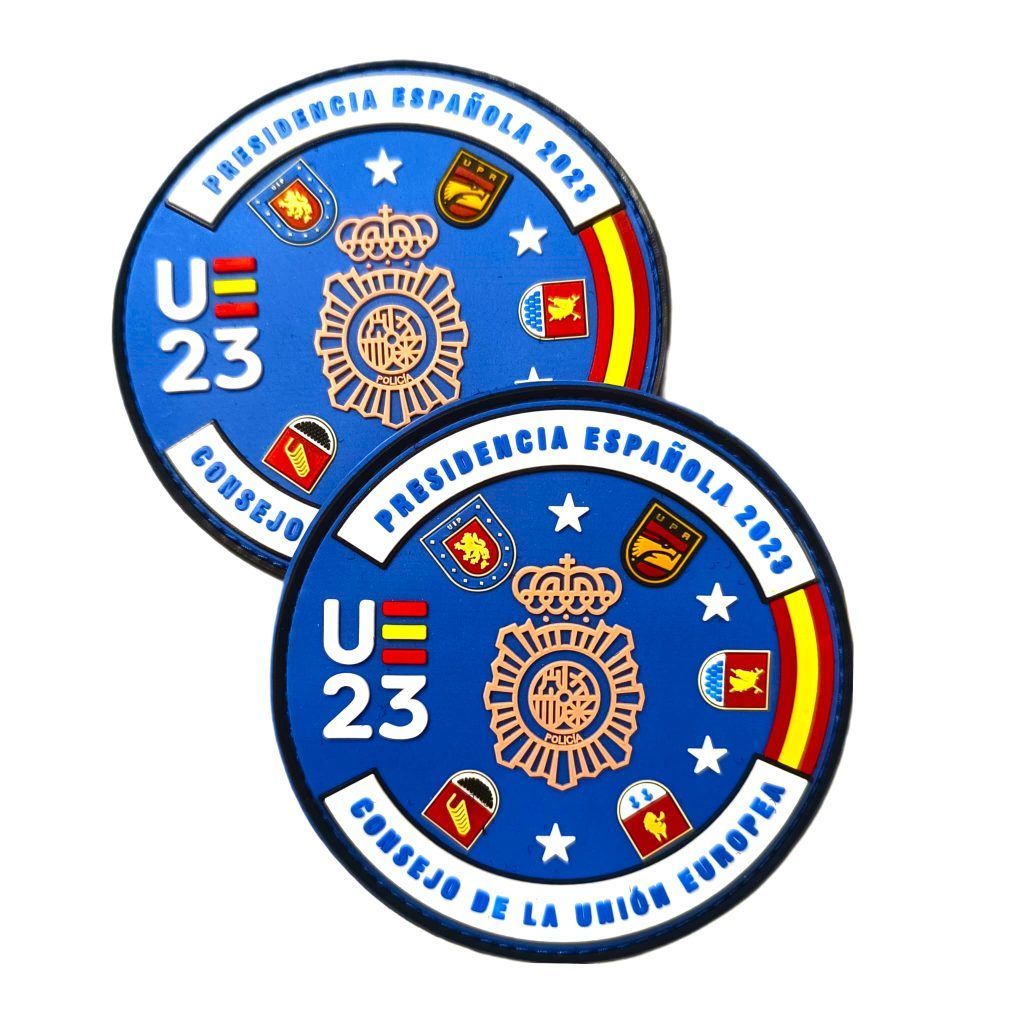 Parche Policía Nacional Presidencia Española UE