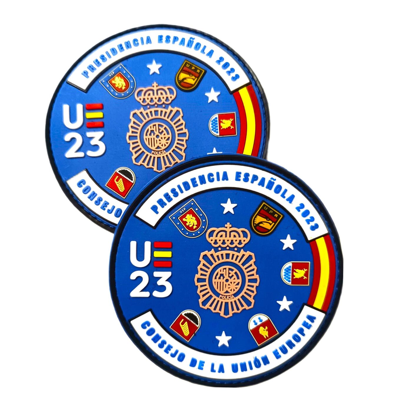 Parche Policía Nacional Presidencia Española UE