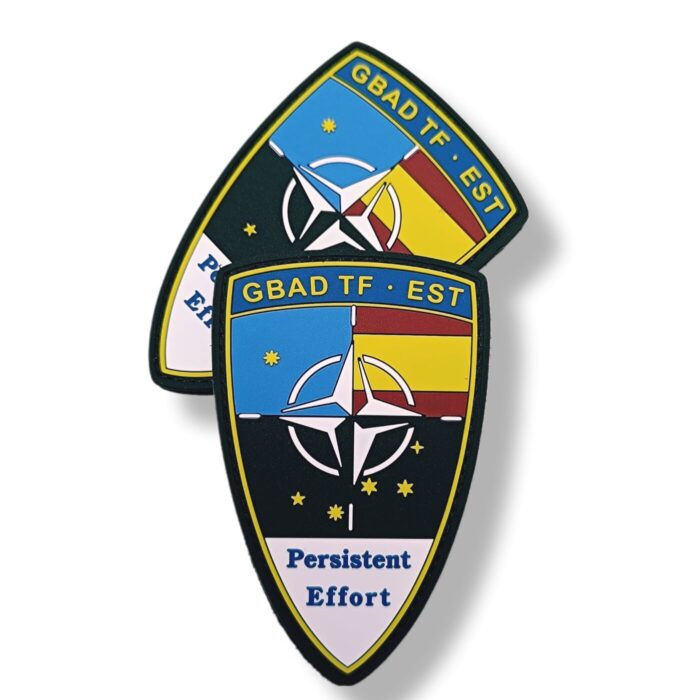 Parche PVC "Misión Estonia" de España OTAN