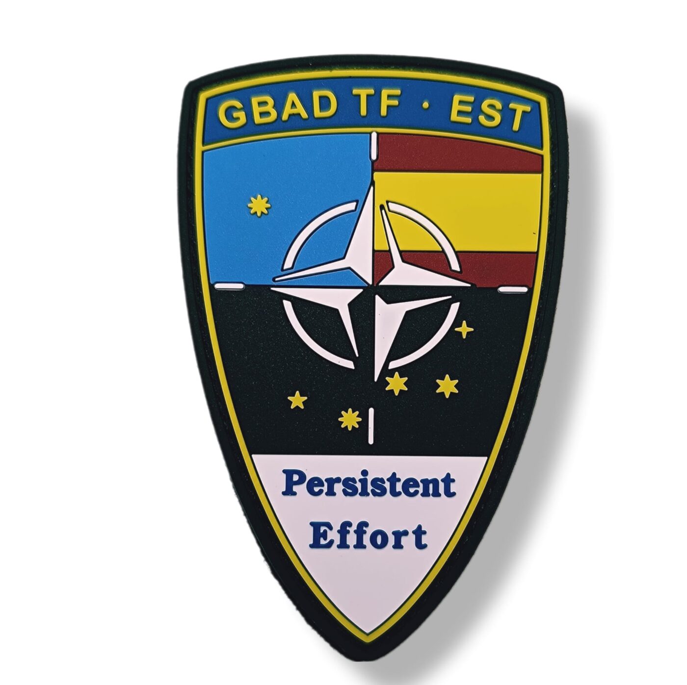 Parche PVC Misión Estonia de España OTAN