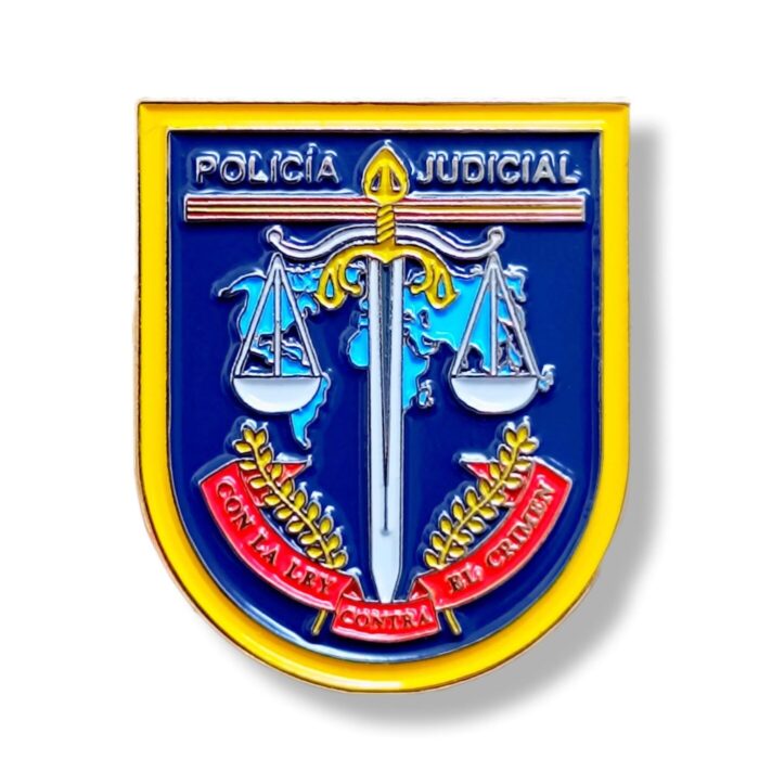 Distintivo Policía Judicial