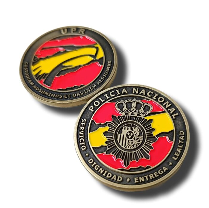 moneda_policía_nacional_upr_unidades_prevención_reacción_españa_colección