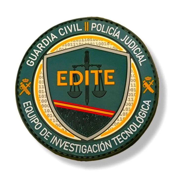 Parche Guardia Civil EDITE Delitos Telemáticos