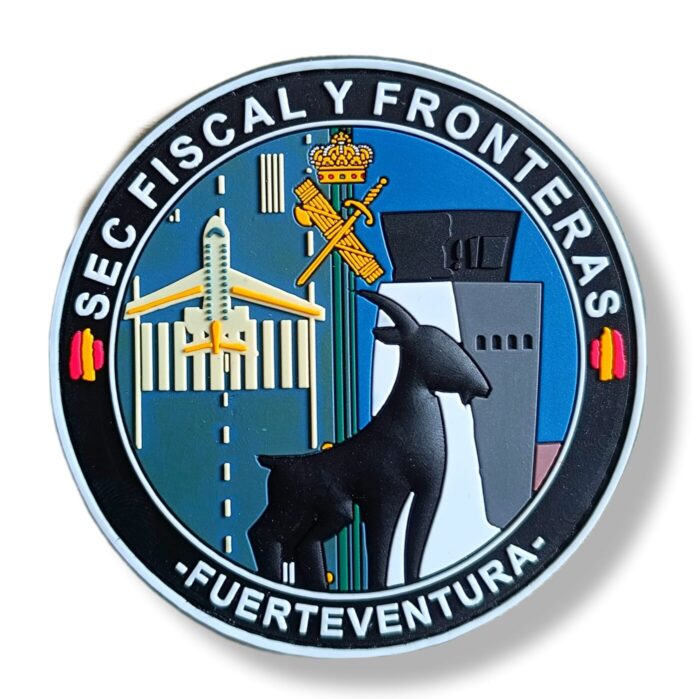 Parche Guardia Civil Fiscal Fronteras Fuerteventura
