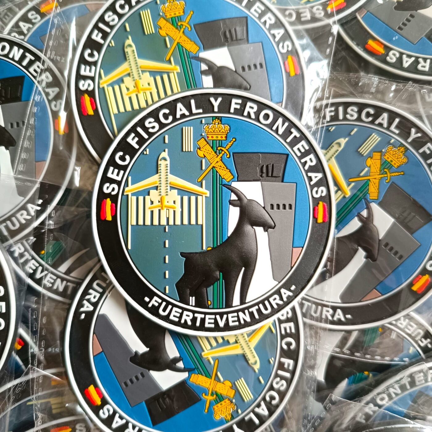 Parche Guardia Civil Fiscal Fronteras Fuerteventura - Imagen 2