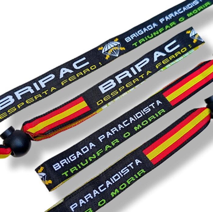 Pulsera tela Brigada Paracaidista BRIPAC