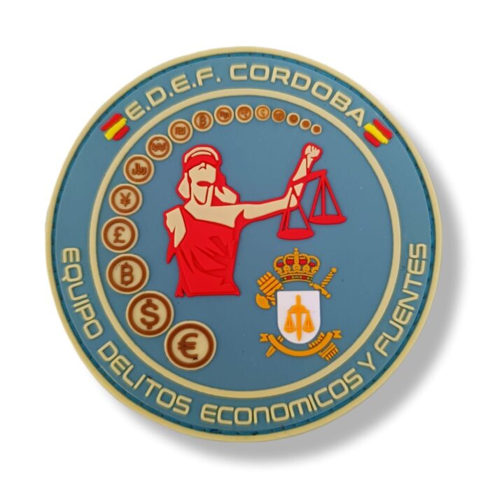 Parche PVC de la Guardia Civil. EDEF Córdoba