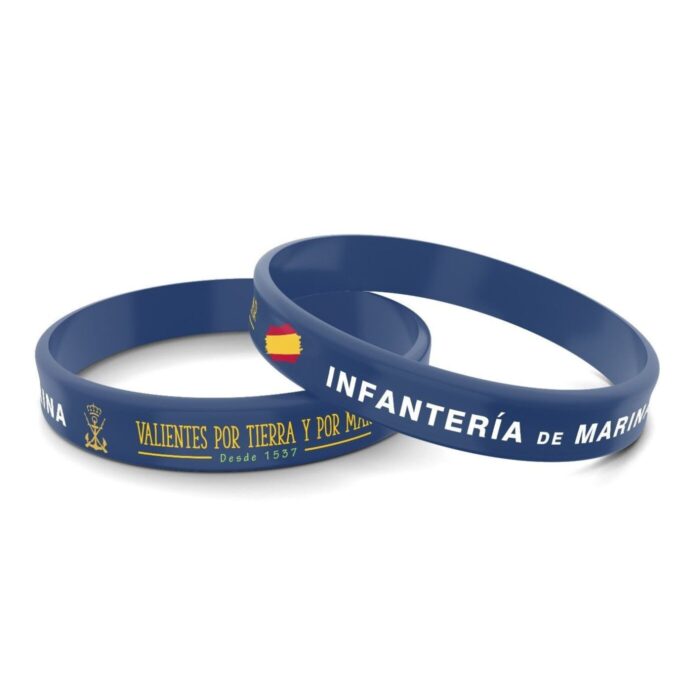 Pulsera silicona Infantería de Marina
