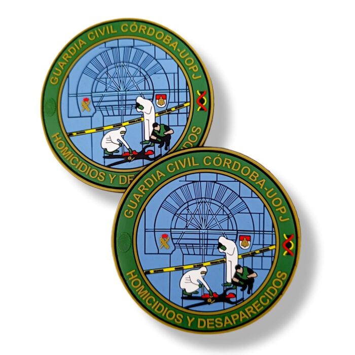 Parche PVC de la Unidad de Homicidios y Desaparecidos de la Guardia Civil de Córdoba