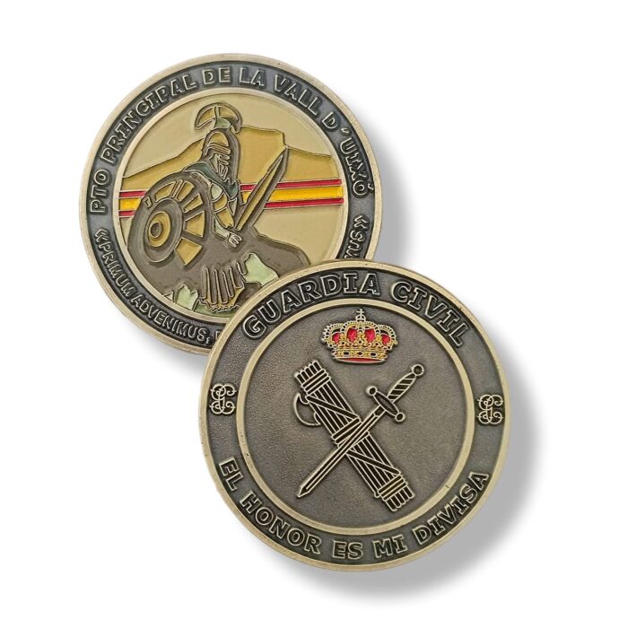 Moneda Guardia Civil Vall D' Uixó