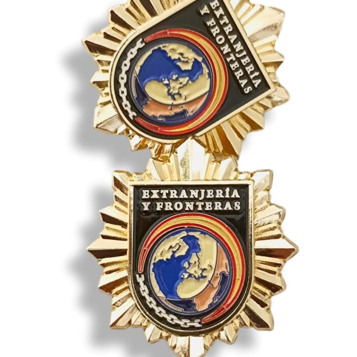 distintivo permanencia extranjería y fronteras policía nacional