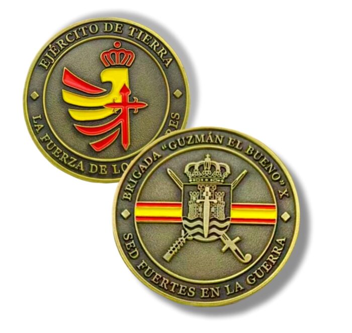 moneda brigada guzmán el bueno córdoba ejército de tierra