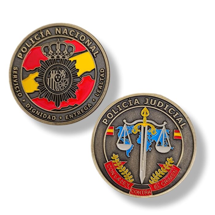 moneda_policia_nacional_cnp_judicial_justicia_españa_colección_cuerpo