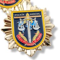 Distintivo permanencia Policía Judicial Policia Nacional