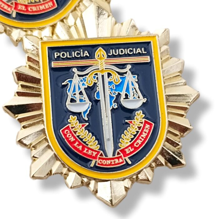 Distintivo permanencia Policía Judicial Policia Nacional