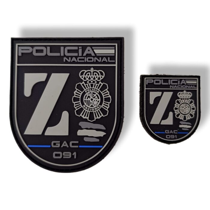 parche baja visibilidad gac policia nacional