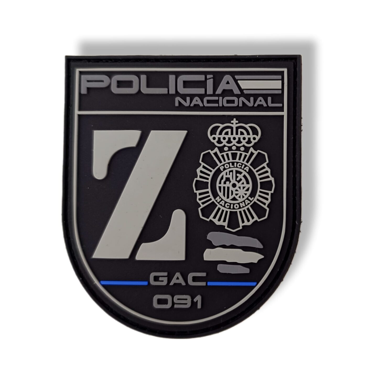 parche baja visibilidad gac policia nacional