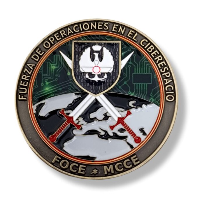Moneda Fuerza de Operaciones en el Ciberespacio españa foce mcce