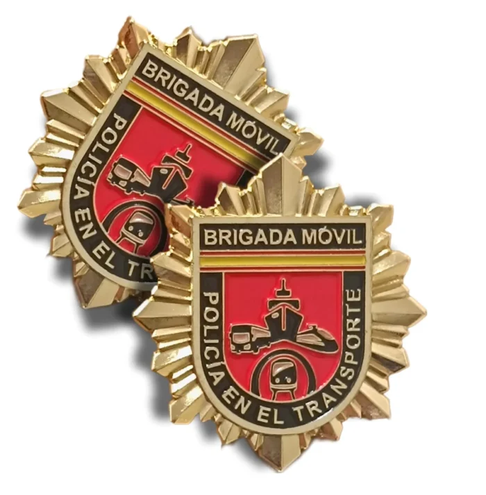 Distintivo permanencia Brigada Móvil Policía en el Transporte