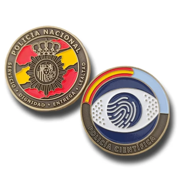 Moneda Policía Científica