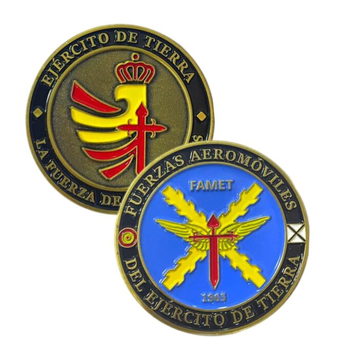 Moneda_Fuerzas_Aeromóviles_Ejército_de_Tierra_FAMET