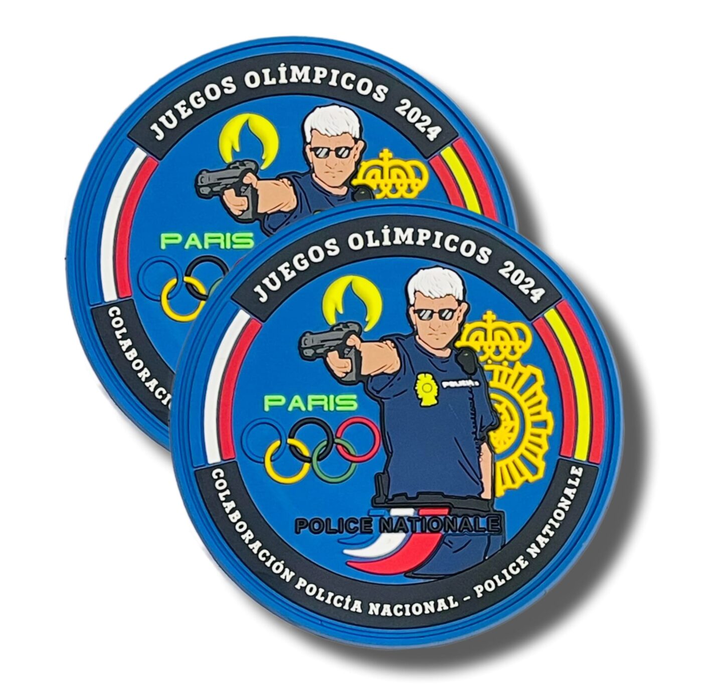 parche_colaboración_policía_nacional_juegos_olímpicos_parís_2024_police_nationale_francia