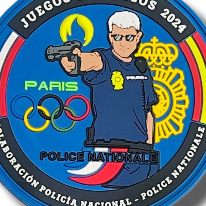 parche_colaboración_policía_nacional_juegos_olímpicos_parís_2024_police_nationale_francia