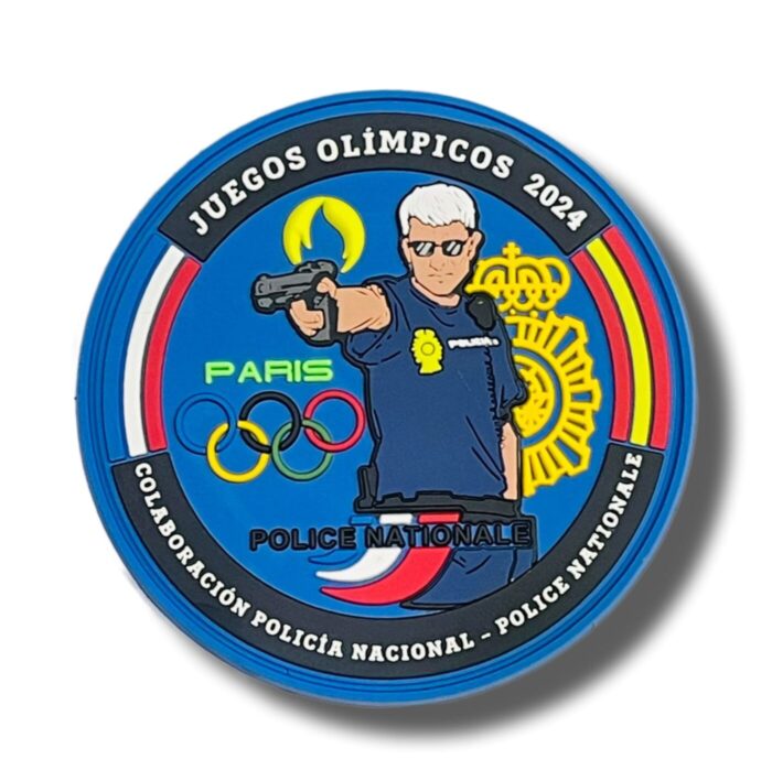 parche_colaboración_policía_nacional_juegos_olímpicos_parís_2024_police_nationale_francia