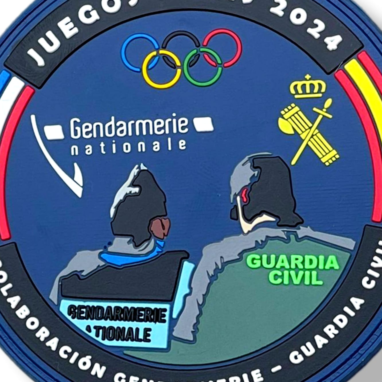 parche_guardia_civil_gendarmerie_juegos_paris_2024_olimpiadas_españa