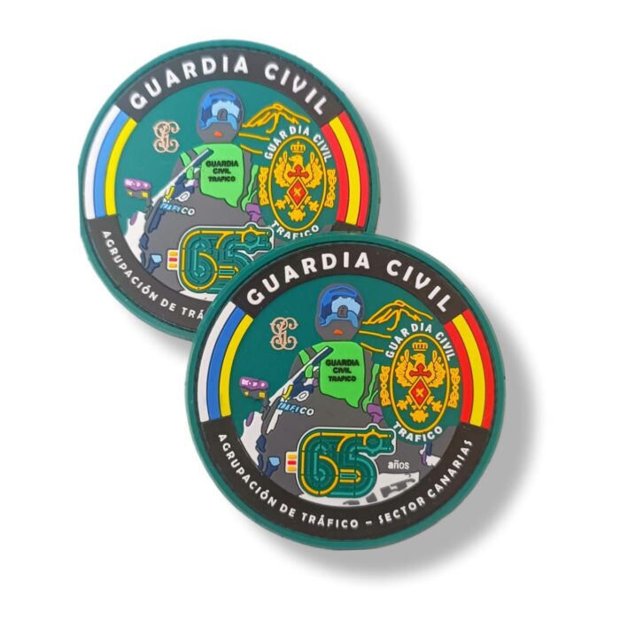 parche_guardia_civil_tráfico_canarias_sector_agrupación_65_años