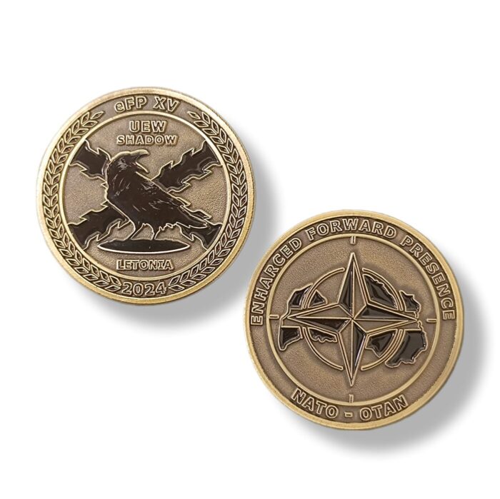 Moneda_Enhanced_Forward_Presence_eFP_XV_Misión_española_Letonia