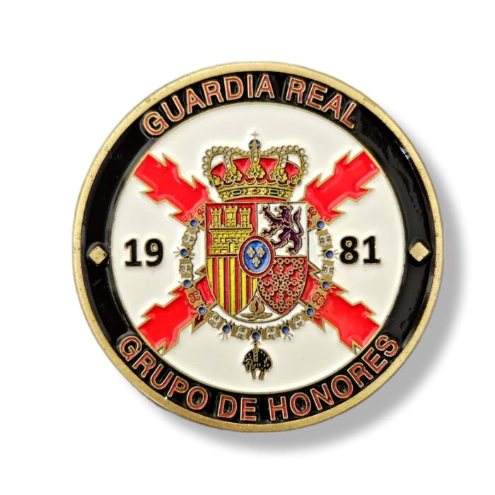 moneda_guardia_real_grupo_de_honores_infantería_de_marina_compañía_mar_océano