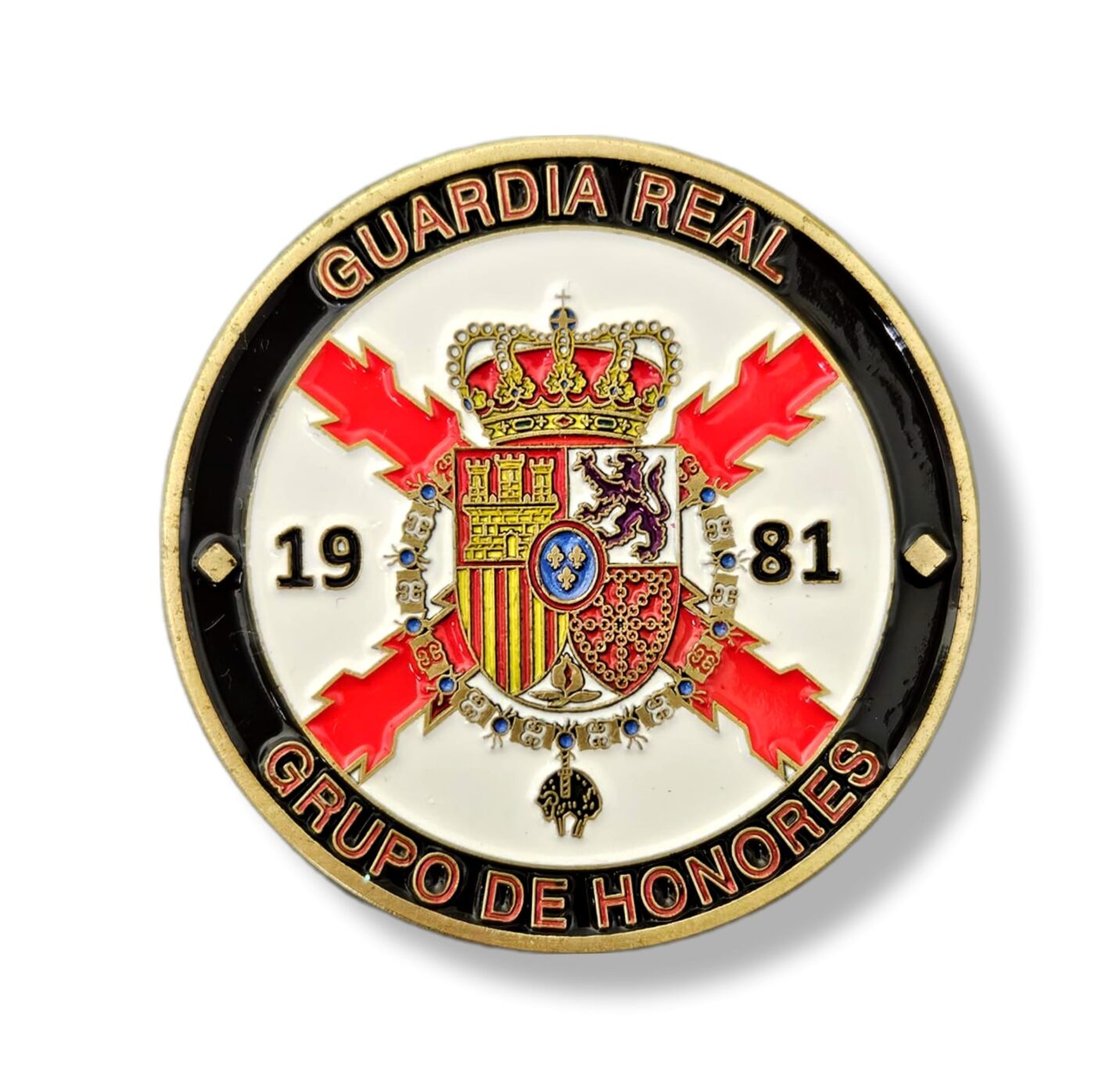 moneda_guardia_real_grupo_de_honores_infantería_de_marina_compañía_mar_océano