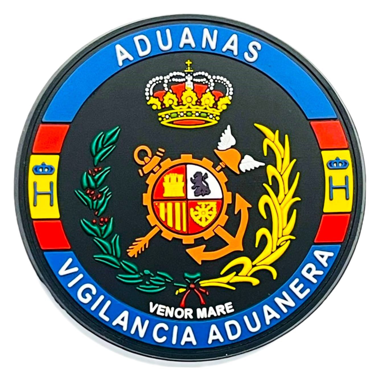 Parche_ADUANAS_Servicio_Vigilancia_Aduanera_pvc_hacienda_agencia_tributaria_sva