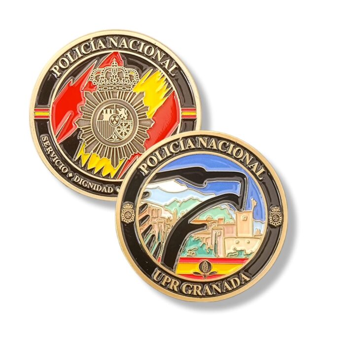 moneda_policía_nacional_upr_granada_unidades_prevención_reacción_españa_cnp