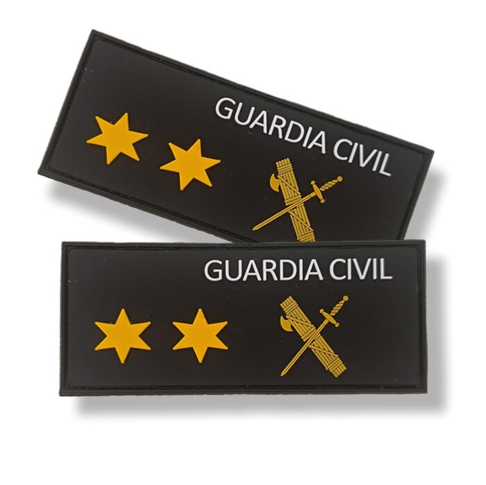 galleta_cinta_identificativa_guardia_civil_sargento_teniente_primero_espana_velcro_parche_pvc