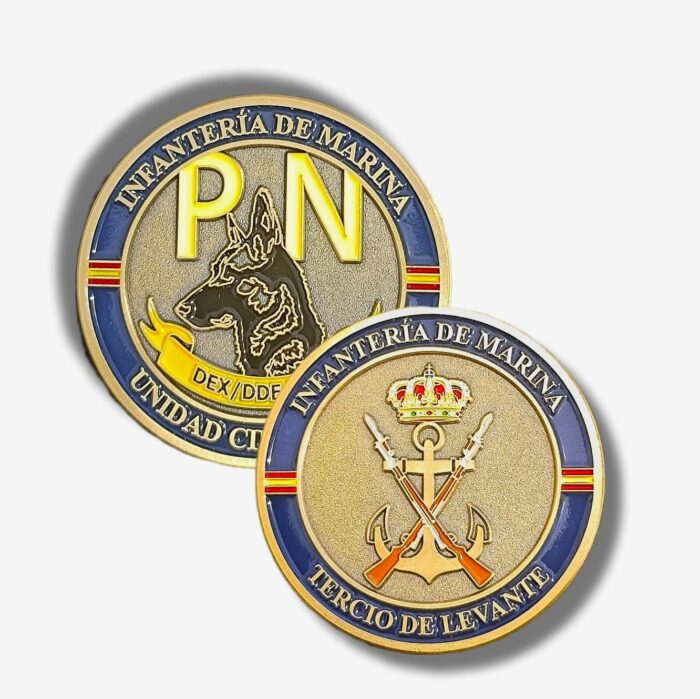 moneda_infanteria_de_marina_unidad_cinologica_tercio_levante_tear