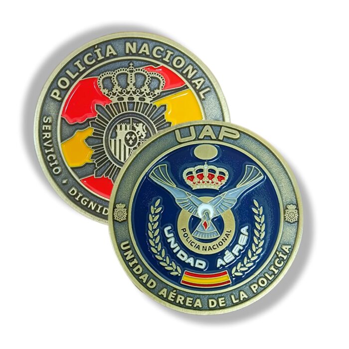 moneda_policía_nacional_medios_aéreos_sma_cnp_españa